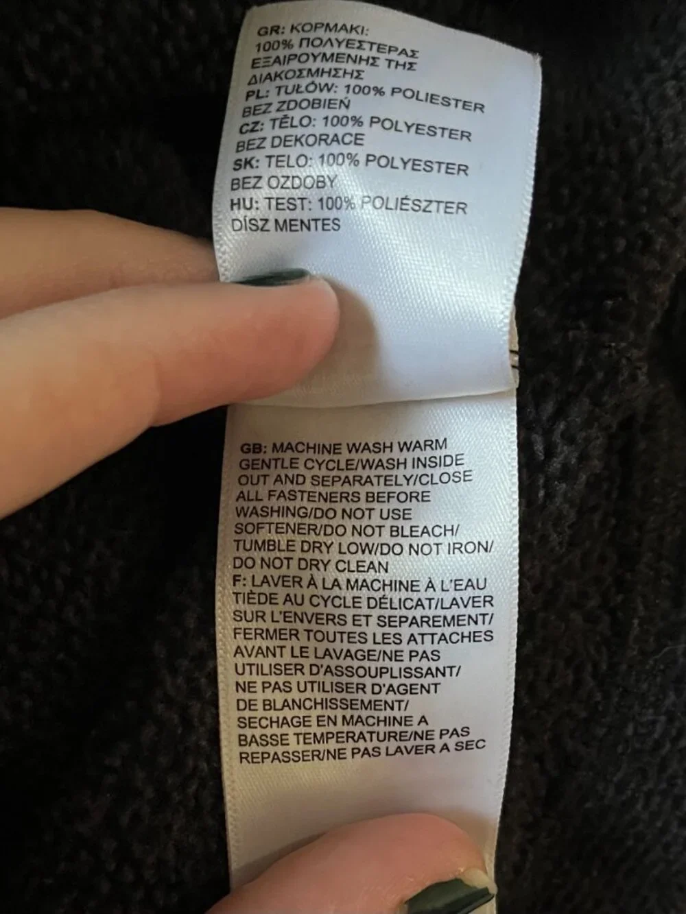 The North Face Black Sweater